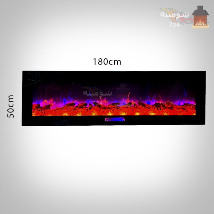 شومینه برقی اماده 180 گرمادار - تصویر 2