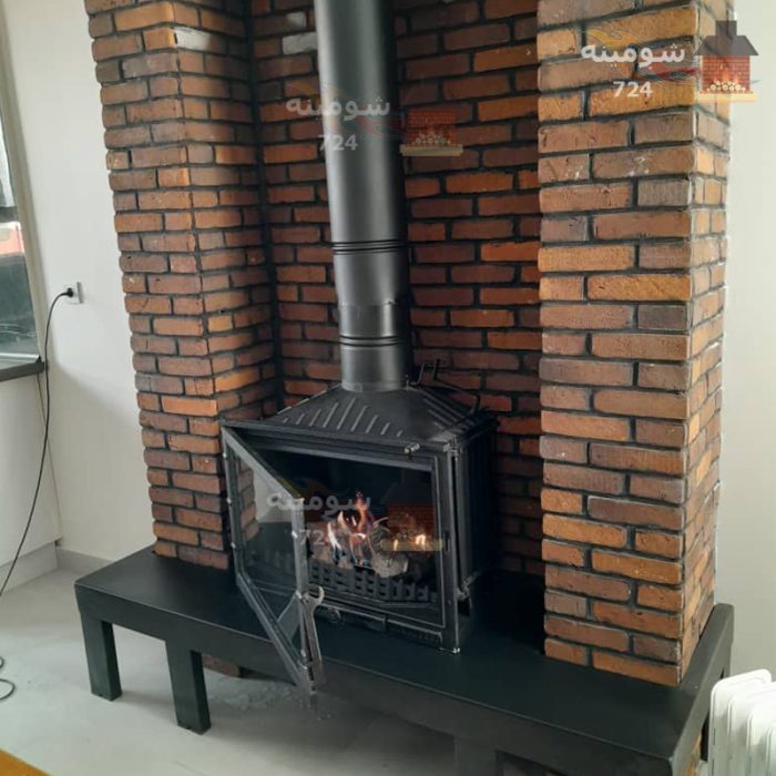 بخاری چدنی هیزمی E500 - تصویر 4