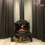 بخاری چدنی هیزمی E500