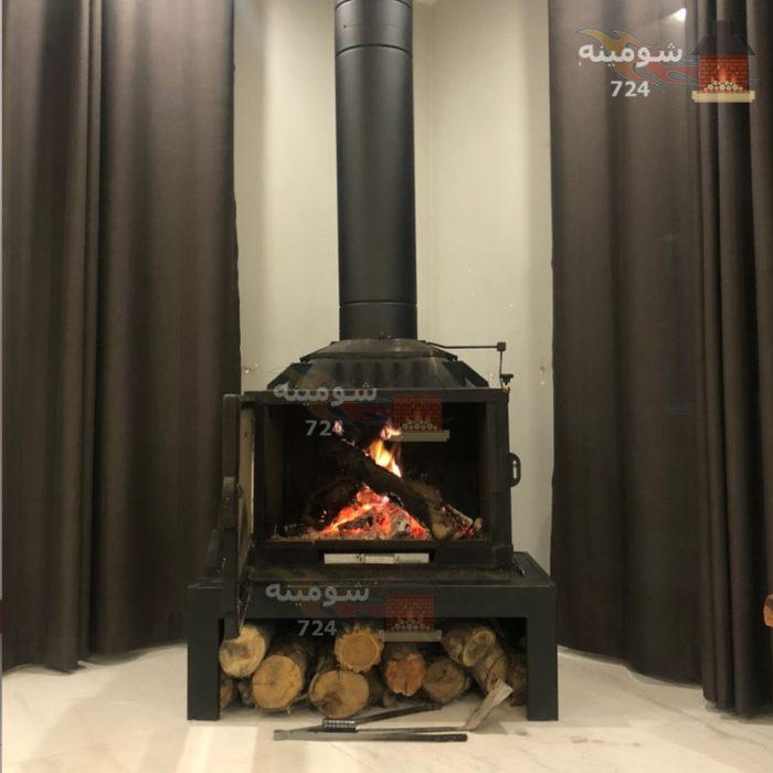 بخاری چدنی هیزمی E500 - تصویر 1