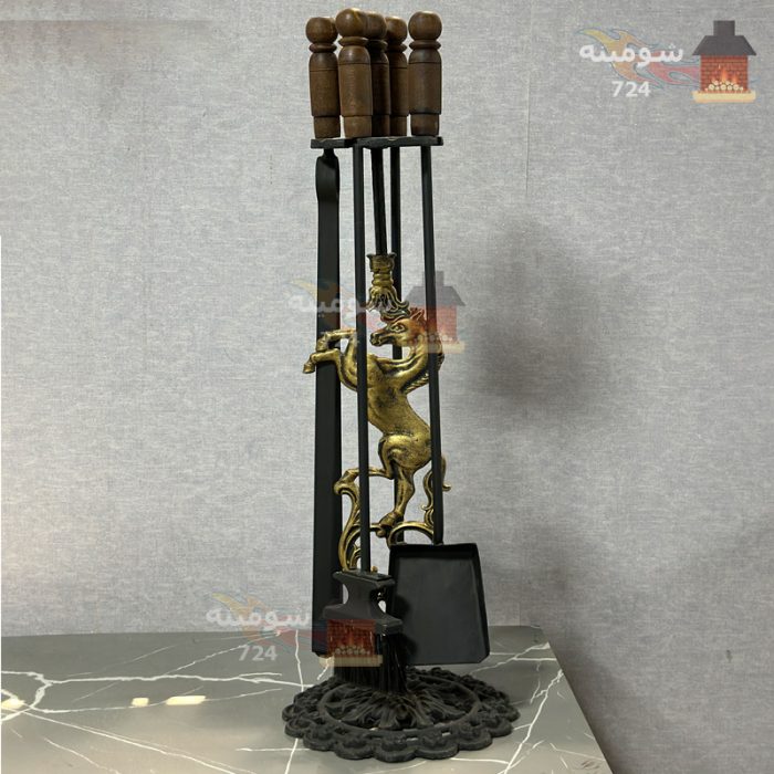 سرویس شومینه طرح اسب - تصویر 1