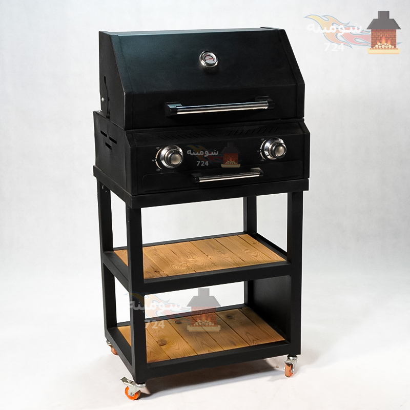 bbq 60-10 باربیکیو آماده 60 پایه دار D - تصویر 1