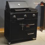 کبابپز اماده  D-90 کابین کشو مشکی مات